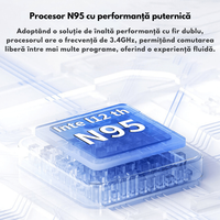 Laptop Ultra-Performant 15.6” IPS FHD (1920x1080), Intel N95 (12th Gen) pana la 3.4GHz, 8GB RAM, 256GB SSD, Windows 11 - 4