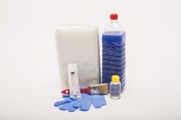 LARGE KIT,  Rasina poliesterica si Fibra de sticla pachet complet 2 kg pentru reparatii auto, moto , ambarcatiuni - 5