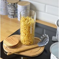 Lingura servire spaghetti cu maner din bambus, AMBITION Nordic - 4