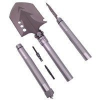 Lopata multifunctionala IdeallStore®, Hiking Society, 8 in 1, otel inoxidabil, 81 cm, argintiu - 4