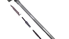 Lopata multifunctionala IdeallStore®, Hiking Society, 8 in 1, otel inoxidabil, 81 cm, argintiu