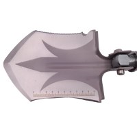 Lopata multifunctionala IdeallStore®, Hunting Society, 8 in 1, otel inoxidabil, 62 cm, argintiu - 6