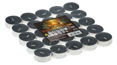 Lumanari parfumate pastila, nero alli, aroma argan, set 25 bucati, culoare negru, timp ardere 4 ore