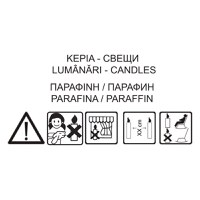 Lumanari parfumate pastila, nero alli, aroma argan, set 25 bucati, culoare negru, timp ardere 4 ore - 2