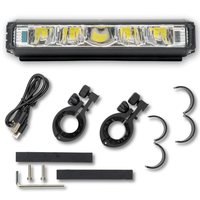 Lumina frontala profesionala bicicleta, luminozitate 1000 lumeni, baterie interna 2000 mAh, incarcare USB, negru - 1