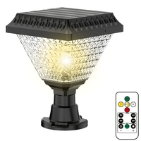 Lumina Solara de Gradina pentru Stalpi-Gard,cu 6 culori RGB si 3 moduri de iluminare Neutru/Cald/Rece, Rezistenta la Apa - 2