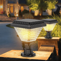 Lumina Solara de Gradina pentru Stalpi-Gard,cu 6 culori RGB si 3 moduri de iluminare Neutru/Cald/Rece, Rezistenta la Apa - 8