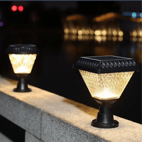 Lumina Solara de Gradina pentru Stalpi-Gard,cu 6 culori RGB si 3 moduri de iluminare Neutru/Cald/Rece, Rezistenta la Apa - 4