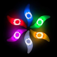 Lumini roti bicicleta, model led, multicolor, rezistent la apa, lungime 12.5cm - 3