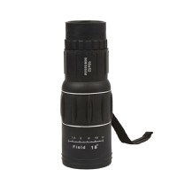 Luneta de camping si vanatoare IdeallStore, Monocular, 16x52, negru, husa inclusa - 4