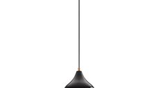 Lustra, Opviq, fier, negru cupru, diametru 17 cm, inaltime reglabila