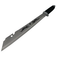 Maceta de vanatoare, Heart of China, argintiu, 46 cm, teaca inclusa - 3