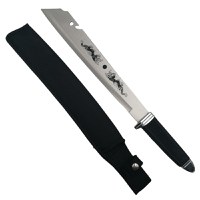 Maceta de vanatoare, Heart of China, argintiu, 46 cm, teaca inclusa - 1