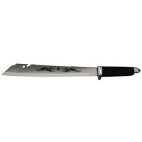 Maceta de vanatoare, Heart of China, argintiu, 46 cm, teaca inclusa - 2