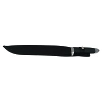 Maceta de vanatoare, USA Freeknife, negru, 45.5 cm, teaca inclusa - 1