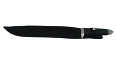 Maceta de vanatoare, USA Freeknife, negru, 45.5 cm, teaca inclusa