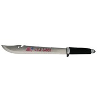 Maceta de vanatoare, USA Freeknife, negru, 45.5 cm, teaca inclusa - 3