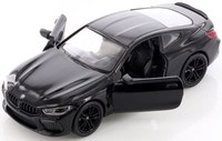 Macheta metalica Bmw M8 Competition Coupe, Kinsmart, Scara 1:38, Negru - 4