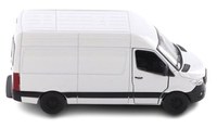 Macheta metalica Kinsmart Mercedes-Benz Sprinter, Alb, scara 1:36 - 1