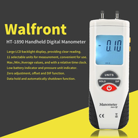 Manometru digital profesional tip U potrivit pentru presiune diferentiala 2 tevi, masurare presiune gaz centrale termice - 5