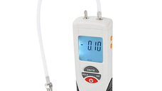 Manometru digital profesional tip U potrivit pentru presiune diferentiala 2 tevi, masurare presiune gaz centrale termice