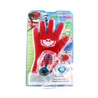 Manusa cu lansator, pentru copii, marime universala, PJ Masks, rosu - 2