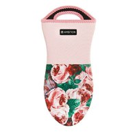 Manusa de bucatarie pentru cuptor din neopren, roz, AMBITION Peony - 1