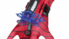 Manusa Spiderman pentru copii IdeallStore, cu doua ventuze, rosie, marime universala