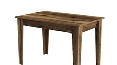 Masa de bucatarie Hanah Home, pal melaminat, nuc, dimensiuni 110x72x75 cm