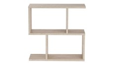 Masa Laterala Hanah Home din Pal Melaminat cu Aspect de Marmura, 60x20x60 cm
