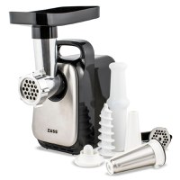 Masina de tocat carne cu accesoriu rosii ZMG 08, negru-argintiu - 1