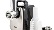 Masina de tocat carne cu accesoriu rosii ZMG 08, negru-argintiu
