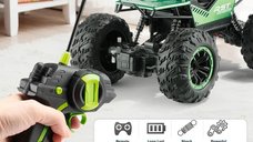 Masinuta cu Telecomanda iUni YHC021, Scara 1:18, Off-Road Climbing Car, 27MHz, Verde