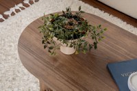 Masuta de cafea, Hanah Home, pal melaminat, nuc, 119x60x40 cm - 5