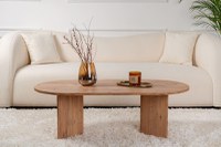 Masuta de cafea, Hanah Home, pal melaminat, pin atlantic, 119x60x40 cm - 2