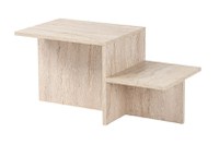 Masuta de cafea, Hanah Home, pal melaminat, travertin, 90x45x40 cm - 1