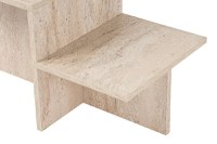 Masuta de cafea, Hanah Home, pal melaminat, travertin, 90x45x40 cm - 3