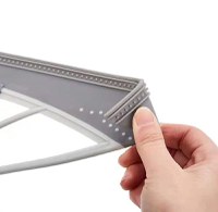 Matura Multifunctionala din silicon 2 in 1, Indeparteaza Murdaria, Parul si Lichide pentru Sticla, Parchet, Gresie - 4