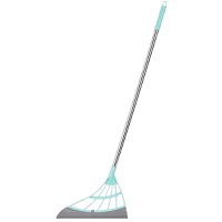 Matura Multifunctionala din silicon 2 in 1, Indeparteaza Murdaria, Parul si Lichide pentru Sticla, Parchet, Gresie - 1