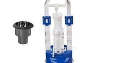 Mecanism pentru rezervor vas WC cu buton, EDF107