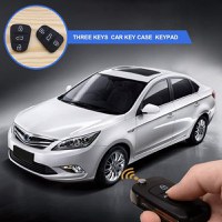 Membrana Cauciuc Butoane Cheie Auto 3 Butoane – Compatibila Hyundai i10, i20, i30, ix35, ix45, Elantra, Tucson, Santa Fe - 1