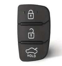 Membrana Cauciuc Butoane Cheie Auto 3 Butoane – Compatibila Hyundai, Kia – Pad pentru Telecomanda, Inlocuire Tastatura - 3