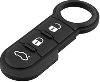 Membrana Cauciuc Butoane pentru Cheie Auto 3 butoane – Compatibila Fiat 500, Punto, Ducato, Doblo, Citroen Relay - 7