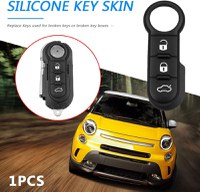Membrana Cauciuc Butoane pentru Cheie Auto 3 butoane – Compatibila Fiat 500, Punto, Ducato, Doblo, Citroen Relay - 5