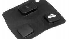 Membrana silicon butoane cheie Toyota cu 3 butoane, compatibila Yaris, Avensis, Corolla, RAV4