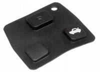 Membrana silicon butoane cheie Toyota cu 3 butoane, compatibila Yaris, Avensis, Corolla, RAV4 - 1