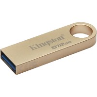 Memorie USB Kingston DataTraveler SE9 G3, 512GB, USB 3.2 Gen1, Metalic, Auriu - 2