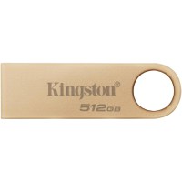 Memorie USB Kingston DataTraveler SE9 G3, 512GB, USB 3.2 Gen1, Metalic, Auriu - 1