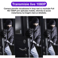 Micro camera ascunsa, VD06A, WIFI, detectarea miscarii, vedere nocturna, 1080P, Android/iOS, autonomie  5 ore - 6