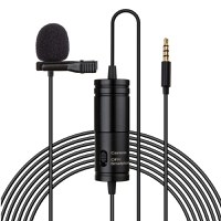 Microfon Lavaliera cu Prindere pt Smartphone si DSLR, Sunet HD, Zgomot Redus, 3.5mm, Buton Comutabil, Clips Prindere - 6